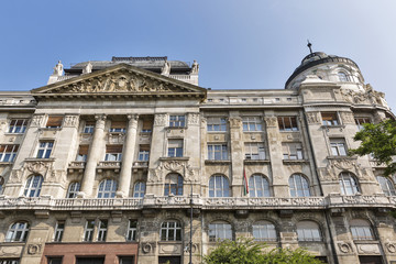 Fototapeta na wymiar Ministry Of Internal Affairs building in Budapest, Hungary.