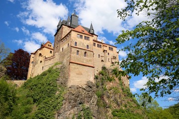 Fototapeta na wymiar Burg Kriebstein 10