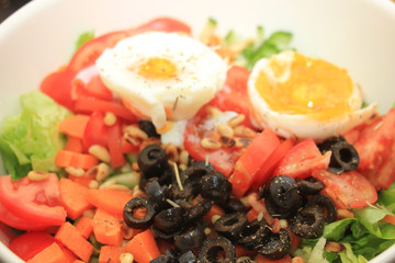 Fresh mixed salad