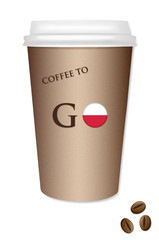 Fußball Kaffeebecher - Polen