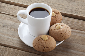 coffee with cookies