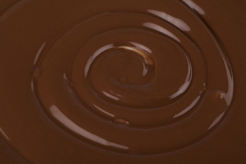 Obraz na płótnie Canvas sweet creamy chocolate syrup