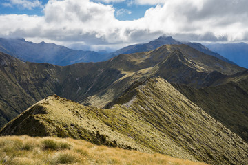 An alpine section of the Kepler Track