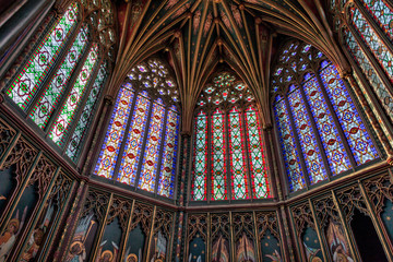 Interior view of part of Ely Cathedral - obrazy, fototapety, plakaty