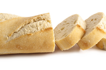 fresh slices of bread