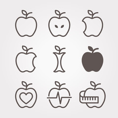 Apple icon set