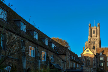 Exterior view of Ely Cathedral