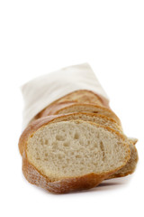 slices of french baguette
