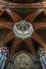 Ceiling detail Ely cathedral