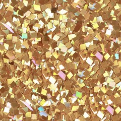 Sparkle glittering background. Low contrast photo. Seamless square texture. Tile ready.