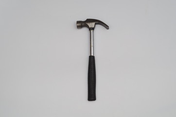 small claw hammer with metal handle