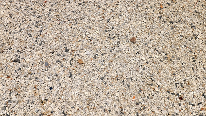small stone alphalt texture background black granite gravel in the road
