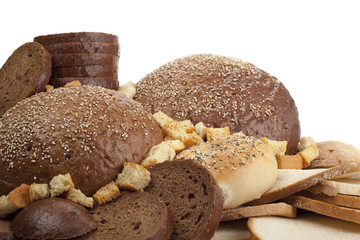 assorted rye bread