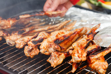 grilled chicken wings