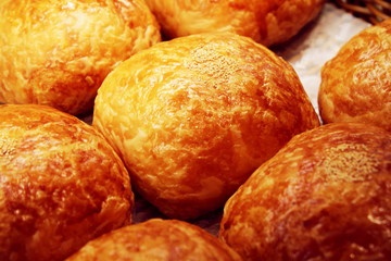 並べられたパン