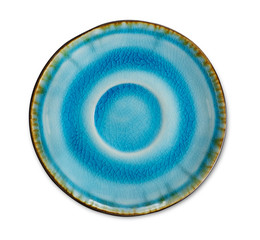 Blue plate