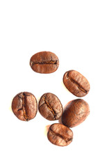 roasted coffee beans, can be used as a background