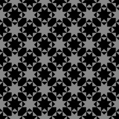 Elegant antique silver and black background 349_octagon star cross triangle geometry
