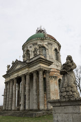 Fototapeta na wymiar Fairy St. Joseph's Church. Lviv. Western Ukraine