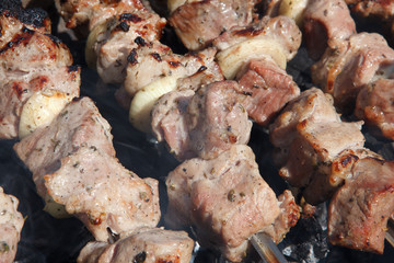 meat bbq grill
