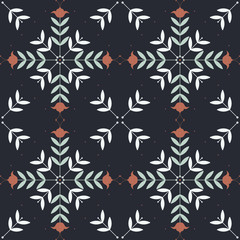 Endless floral ornament