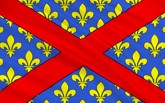 Flag of Langres, France