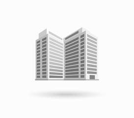 Skyscrapers House Building Icon