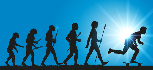 Skateur - Evolution © pict rider