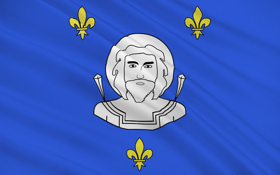 Flag of Saint-Quentin, France