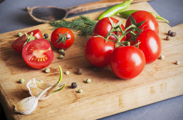 tomatoes, species, food, healthy, vegetable, vitamin, peppers