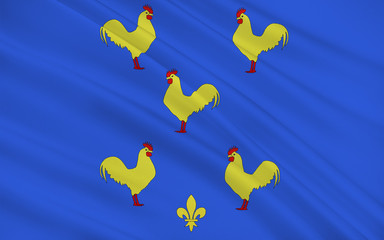 Flag of Yssingeaux, France
