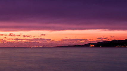 The castle and the lighthouse of Trieste