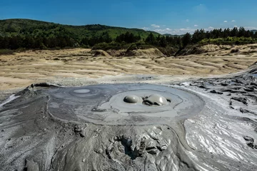 Photo sur Plexiglas Volcan Cône de volcan boueux