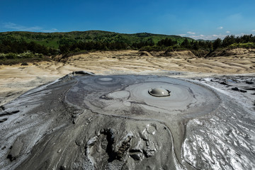 Muddy volcano cone