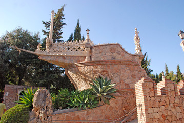 Obraz premium Colomares castle, Andalucia