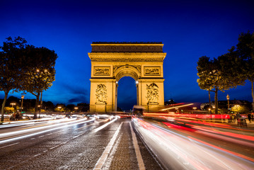 Obrazy na Plexi  Łuk Triumfalny, łuk triumfalny w Paryżu