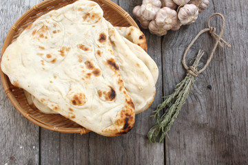 Indian naan bread