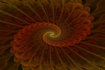 Multicolored fractal spiral, in my portfolio is much similar images