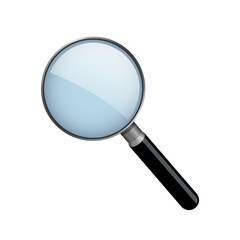 Vector Illustration of a Loupe