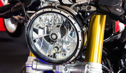 head light of motorcycle