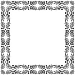 vintage frame ornament