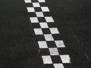Finish line racing background
