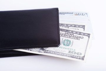 Wallet full of dollars