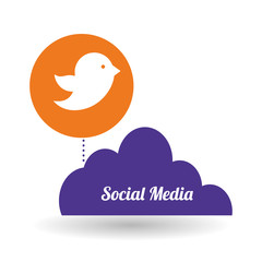 Social media design. media icon. communication concept, 