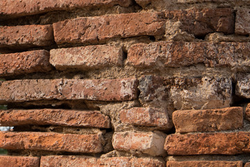 Rustic brick wall