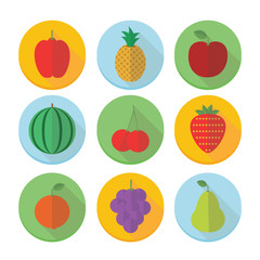 Fruit Icons set