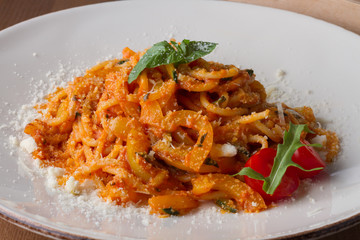 Pasta with vegetables