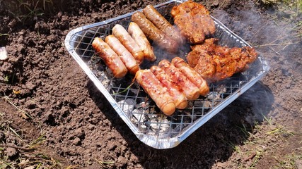 Einweggrill
