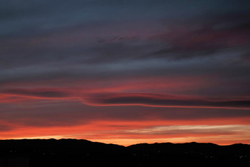 Colorful sunrise