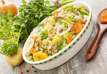 Meat stew with vegetables